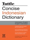 Tuttle Concise Indonesian Dictionary (eBook): Indonesian-English English-Indonesian